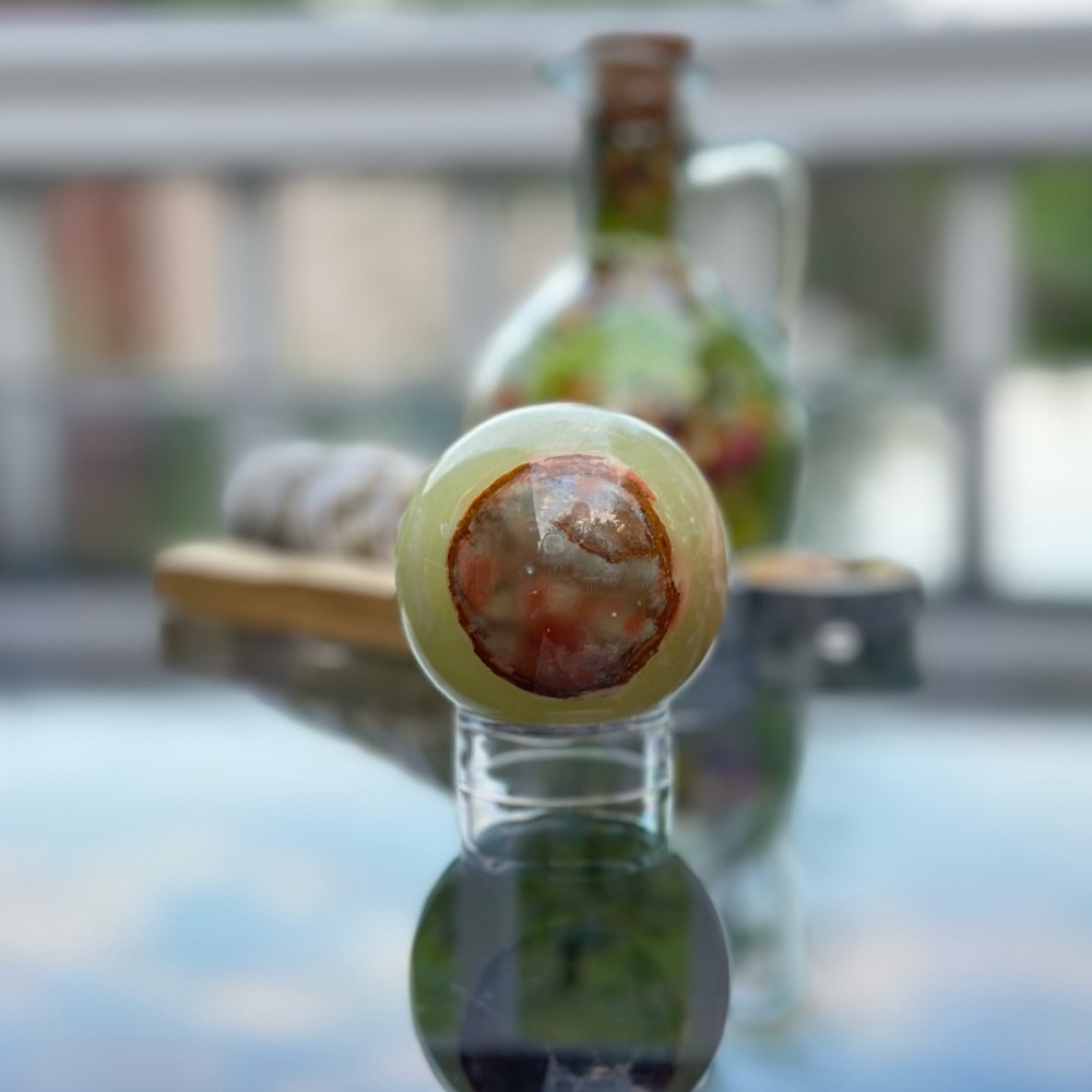 Banded Calcite Sphere